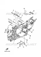 FRAME voor Yamaha YFM350X 1998