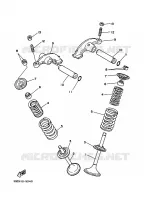 KLEPPEN voor Yamaha YFM350X 1998