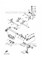 SCHAKELWALS voor Yamaha YFM350X 1998