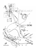 STUUR / KABEL voor Yamaha YFM350X 1998