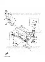STUURSCHAKELAAR / HEVEL voor Yamaha YFM350X 1998