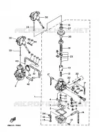 CARBURATEUR  voor Yamaha YFZ350 1998