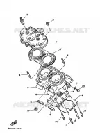 CILINDER voor Yamaha YFZ350 1998