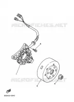 DYNAMO voor Yamaha YFZ350 1998