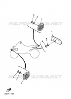 ELECTRISCH 2 voor Yamaha YFZ350 1998