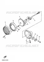 KOPLAMP voor Yamaha YFZ350 1998