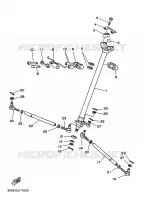 STUUR voor Yamaha YFZ350 1998