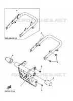 BUMPER voor Yamaha YFM350X 1997