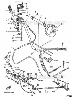 STUUR / KABEL voor Yamaha YFM350X 1997