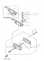 ACHTERLICHT voor Yamaha YFM350X 1997