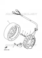 DYNAMO voor Yamaha YFM350X 1997