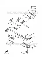 SCHAKELWALS voor Yamaha YFM350X 1997