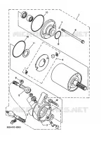 STARTMOTOR voor Yamaha YFM350X 1997