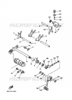 SCHAKELWALS voor Yamaha YFM350X 1996