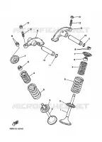 KLEPPEN voor Yamaha YFM350X 1996