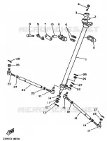 STUUR voor Yamaha YFM350X 1996