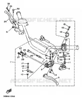 STUURSCHAKELAAR / HEVEL voor Yamaha YFM350X 1996