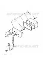 ACHTERLICHT voor Yamaha YFB250FW 1996