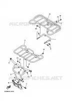BUMPER voor Yamaha YFB250FW 1996