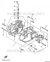 CARTERDELEN voor Yamaha YFB250FW 1996