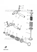KLEPPEN voor Yamaha YFB250FW 1996