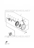 STARTMOTOR voor Yamaha YFB250FW 1996