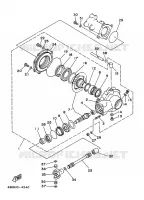 AANDRIJFAS voor Yamaha YFB250FW 1996