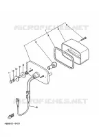ACHTERLICHT voor Yamaha YFB250 1995