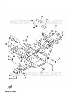 FRAME voor Yamaha YFB250 1995