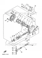AANDRIJFAS voor Yamaha YFB250 1995