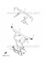 BUMPER voor Yamaha YFB250 1995