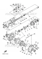 DIFFERENTIEEL VOOR voor Yamaha YFM400FW 1995