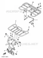 BUMPER voor Yamaha YFB250FW 1995