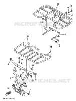 BUMPER voor Yamaha YFB250FW 1994