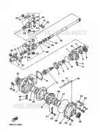 DIFFERENTIEEL VOOR voor Yamaha YFM350FW 1992