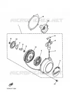 STARTMOTOR voor Yamaha YFM350FW 1992