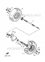 ACHTERWIEL voor Yamaha YFM350FW 1991