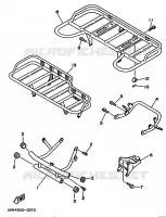 BUMPER voor Yamaha YFM350FW 1991