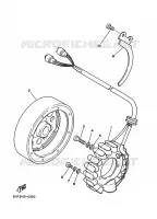 DYNAMO voor Yamaha YFM350FW 1991
