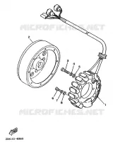 DYNAMO voor Yamaha YFM350X 1989