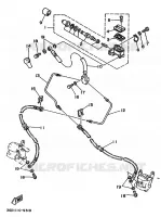 REMPOMP VOOR voor Yamaha YFM350X 1989