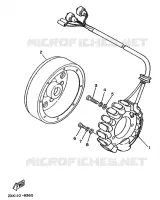 DYNAMO voor Yamaha YFM350X 1989