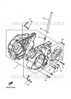 CARTERDELEN voor Yamaha YFM350X 1988