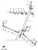 STUUR voor Yamaha YFM350X 1988