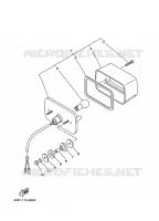 ACHTERLICHT voor Yamaha YFB250FW 2001