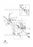 STUURSCHAKELAAR / HEVEL voor Yamaha YFM125A 2004