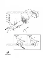 ACHTERLICHT voor Yamaha YFM125A 2009