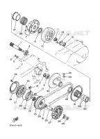 STARTMOTOR KOPPELINGS voor Yamaha YFM125A 2009