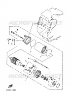 STARTMOTOR voor Yamaha YFM125A 2009
