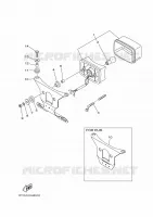 ACHTERLICHT voor Yamaha YFM125A 2013